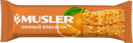 Батончик мюсли - Сочный апельсин, MUSLER 30 г.