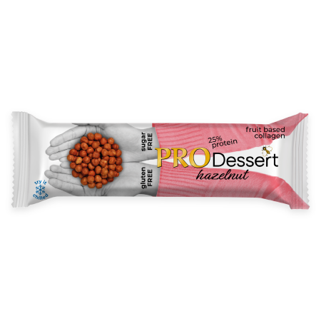 Десерт крем-брюле белково-фруктовый "Фундук", PRO Dessert, 35г